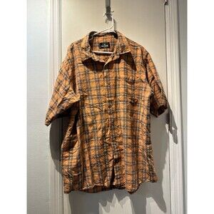 Red head xl button down shirt